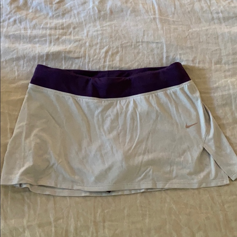 Grey nike tennis skirt